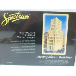 Trains|Bachmann 88003 HO Spectrum Metropolitan Building Kit - Model Train Junction: Quality Parts and Art Supplies