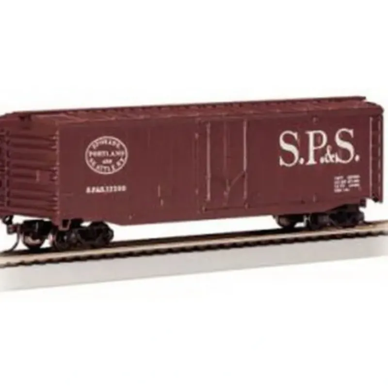 Trains|Bachmann 18045 HO Spokane, Portland & Seattle 50' Plug-Door Boxcar #12200 - Model Train Junction: Quality Parts and Art Supplies