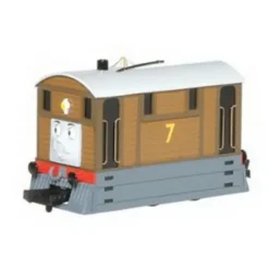 Trains|Bachmann 58747 HO Thomas & Friends Toby the Tram Engine with Moving Eyes #7 - Model Train Junction: Quality Parts and Art Supplies