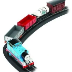 Trains|Bachmann 00683 HO Thomas' Fun w/Freight Electric Train Set - Model Train Junction: Quality Parts and Art Supplies