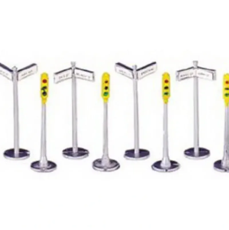 Trains|Bachmann 42207 HO Traffic Lights & Signals (Set of 12) - Model Train Junction: Quality Parts and Art Supplies