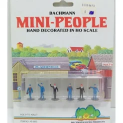 Trains|Bachmann 3303 HO Train Crew Figures (Set of 6) - Model Train Junction: Quality Parts and Art Supplies