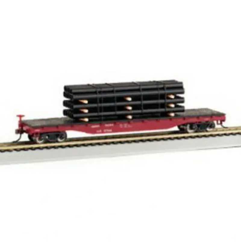 Trains|Bachmann 18923 HO Union Pacific 50' Flatcar w/Crated Load - Model Train Junction: Quality Parts and Art Supplies