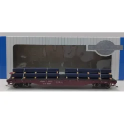 Trains|Bachmann 18924 HO Union Pacific 50' Flatcar w/Steel Beam Load - Model Train Junction: Quality Parts and Art Supplies