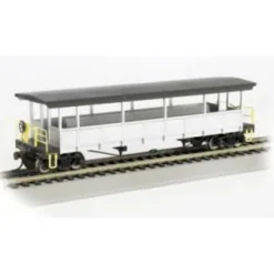 Trains|Bachmann 17447 HO Unlettered Painted Open-Sided Excursion Car - Model Train Junction: Quality Parts and Art Supplies