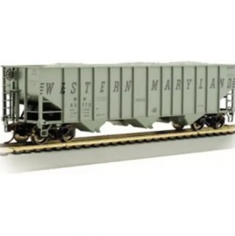 Trains|Bachmann 18737 HO Western Maryland Bethlehem Steel 100 Ton 3 Bay Hopper #63834 - Model Train Junction: Quality Parts and Art Supplies