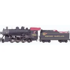 Trains|Bachmann 51306 HO Western Maryland Baldwin 2-8-0 Steam Locomotive w/DCC #766 - Model Train Junction: Quality Parts and Art Supplies