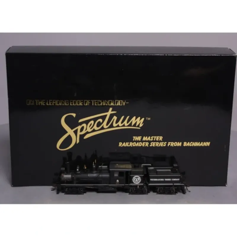 Trains|Bachmann 81905 HO Weyerhaeuser 3-Truck Steam Shay #5 - Model Train Junction: Quality Parts and Art Supplies