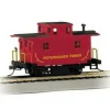 Trains|Bachmann 18444 HO Weyerhauser Timber Wood 4-Wheel Bobber Caboose - Model Train Junction: Quality Parts and Art Supplies
