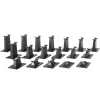 Trains|Bachmann 44595 HO/On30 E-Z Track Graduated Pier (Set of 18) - Model Train Junction: Quality Parts and Art Supplies