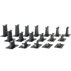 Trains|Bachmann 44595 HO/On30 E-Z Track Graduated Pier (Set of 18) - Model Train Junction: Quality Parts and Art Supplies