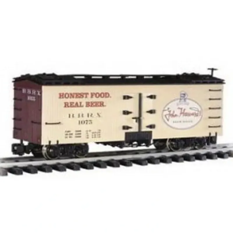 Trains|Bachmann 98682 John Harvard Brewery Reefer - Metal Wheels - Model Train Junction: Quality Parts and Art Supplies
