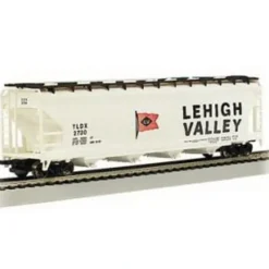 Trains|Bachmann 70577 Lehigh Valley 56' Centerflow Hopper - Model Train Junction: Quality Parts and Art Supplies