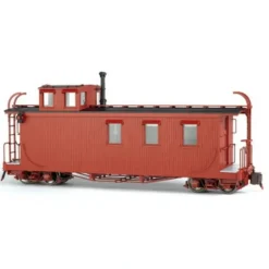 Trains|Bachmann 88799 Long Caboose - Undecorated Oxide Red - Metal Wheels - Model Train Junction: Quality Parts and Art Supplies
