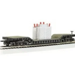 Trains|Bachmann 71398 N 52' Depressed Center Flatcar w/Transformer - Model Train Junction: Quality Parts and Art Supplies
