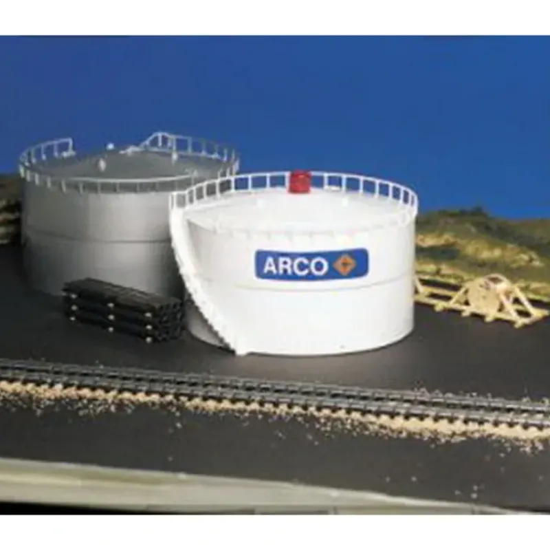 Trains|Bachmann 46712 N ARCO Blinking Oil Tank With Light Kit - Model Train Junction: Quality Parts and Art Supplies