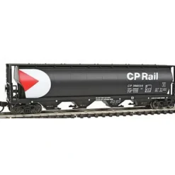 Trains|Bachmann 19177 N CP Rail 4 Bay Cylindrical Grain Hopper - Model Train Junction: Quality Parts and Art Supplies
