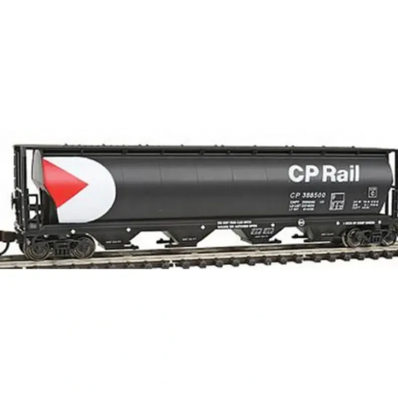 Trains|Bachmann 19177 N CP Rail 4 Bay Cylindrical Grain Hopper - Model Train Junction: Quality Parts and Art Supplies