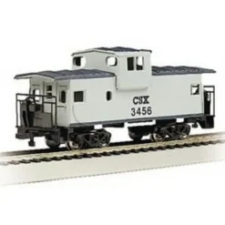 Trains|Bachmann 70768 N CSX 36' Wide Vision Caboose #3456 - Model Train Junction: Quality Parts and Art Supplies