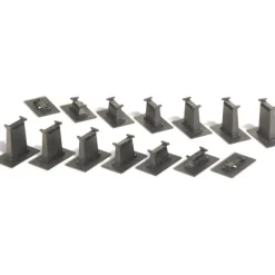 Trains|Bachmann 44871 N E-Z Track Graduated Pier (Set of 16) - Model Train Junction: Quality Parts and Art Supplies