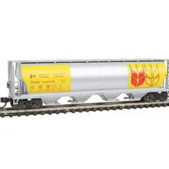 Trains|Bachmann 19184 N Government of Canada 4 Bay Cylindrical Grain Hopper - Model Train Junction: Quality Parts and Art Supplies