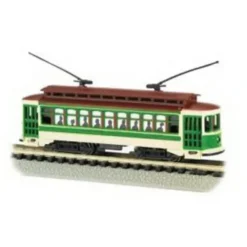 Trains|Bachmann 61093 N Green Brill Trolley - Model Train Junction: Quality Parts and Art Supplies