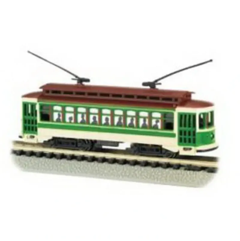 Trains|Bachmann 61093 N Green Brill Trolley - Model Train Junction: Quality Parts and Art Supplies