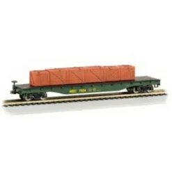 Trains|Bachmann 18952 N Maine Central Flatcar w/Crates - Model Train Junction: Quality Parts and Art Supplies