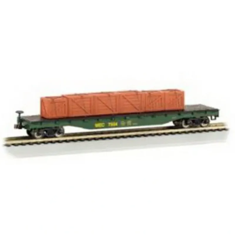 Trains|Bachmann 18952 N Maine Central Flatcar w/Crates - Model Train Junction: Quality Parts and Art Supplies