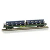Trains|Bachmann 18954 N Maine Central Flatcar w/Steel Load - Model Train Junction: Quality Parts and Art Supplies
