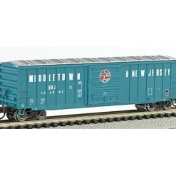 Trains|Bachmann 19653 N Middletown and New Jersey ACF 50.5' Outside Braced Box Car - Model Train Junction: Quality Parts and Art Supplies