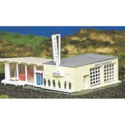 Trains|Bachmann 45903 N New Car Showroom w/Automobile - Model Train Junction: Quality Parts and Art Supplies