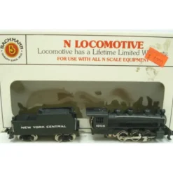 Trains|Bachmann 51570 N New York Central 2-6-2 Prairie Steam Locomotive & Tender #1905 - Model Train Junction: Quality Parts and Art Supplies