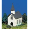 Trains|Bachmann 45815 N Plasticville Assembled Country Church Hand Decorated - Model Train Junction: Quality Parts and Art Supplies