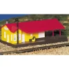 Trains|Bachmann 45907 N Plasticville Assembled Freight Station - Model Train Junction: Quality Parts and Art Supplies