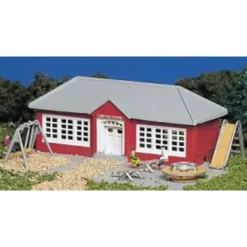 Trains|Bachmann 45807 N Pre-Assembled Schoolhouse with Playground Equipment - Model Train Junction: Quality Parts and Art Supplies