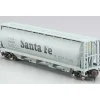 Trains|Bachmann 19152 N Santa Fe 4 Bay Cylindrical Grain Hopper - Model Train Junction: Quality Parts and Art Supplies