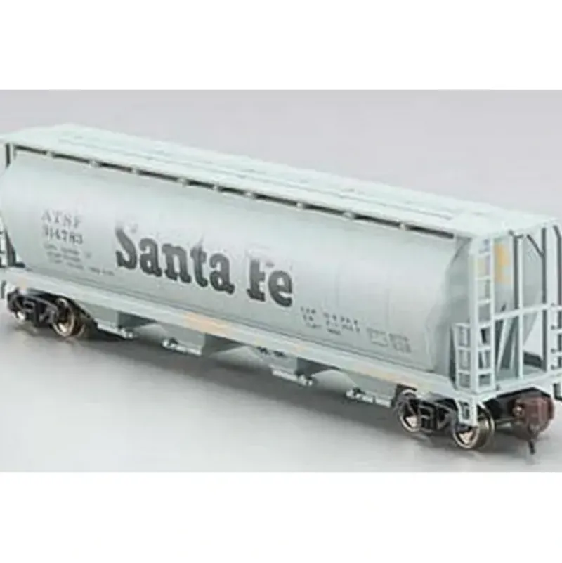 Trains|Bachmann 19152 N Santa Fe 4 Bay Cylindrical Grain Hopper - Model Train Junction: Quality Parts and Art Supplies