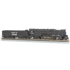 Trains|Bachmann 58152 N Santa Fe 4-8-4 Northern Steam Loco w/52' Tender #3783 - Model Train Junction: Quality Parts and Art Supplies