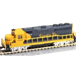 Trains|Bachmann 63552 N Santa Fe EMD GP40 Diesel Locomotive #3500 - Model Train Junction: Quality Parts and Art Supplies