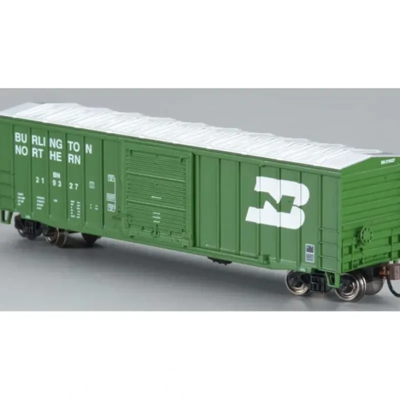 Trains|Bachmann 19656 N Scale Burlington Northern ACF 50' with Sliding-Door Boxcar - Model Train Junction: Quality Parts and Art Supplies