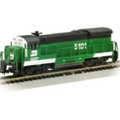 Trains|Bachmann 64053 N Scale Burlington Northern U36B Diesel Engine #5491 - Model Train Junction: Quality Parts and Art Supplies