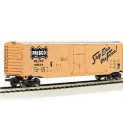 Trains|Bachmann 71075 N Scale Frisco 50' Boxcar - Model Train Junction: Quality Parts and Art Supplies