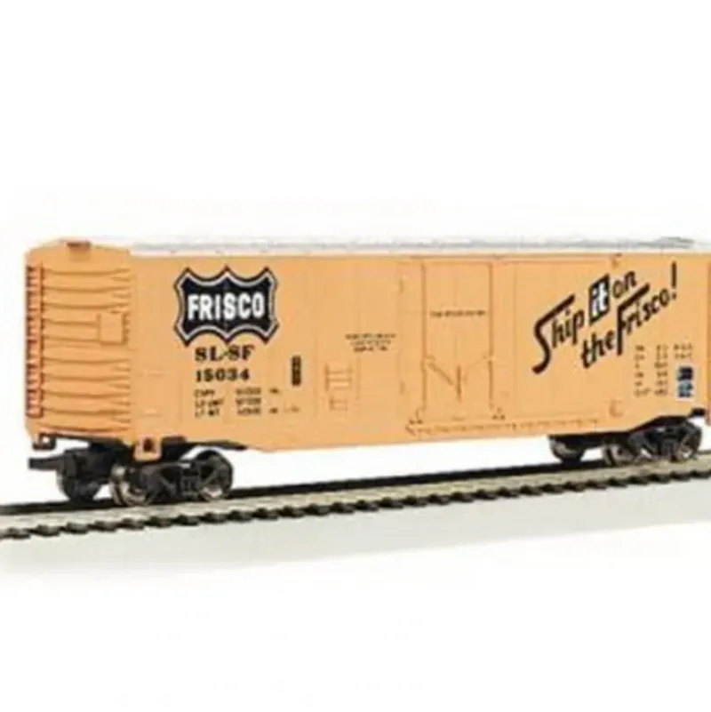 Trains|Bachmann 71075 N Scale Frisco 50' Boxcar - Model Train Junction: Quality Parts and Art Supplies