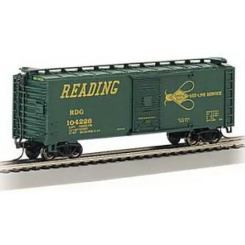 Trains|Bachmann 70060 N Scale Reading 40' Box Car #104226 - Model Train Junction: Quality Parts and Art Supplies
