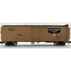 Trains|Bachmann 70950 N Scale Safeway Foods Single Door Boxcar #2540 - Model Train Junction: Quality Parts and Art Supplies
