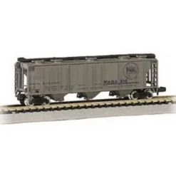 Trains|Bachmann 73897 N Scale Wabash PS2 Covered Hopper #532985 - Model Train Junction: Quality Parts and Art Supplies