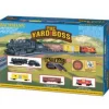 Trains|Bachmann 24014 N Scale Yard Boss Santa Fe Steam Starter Freight Train Set - Model Train Junction: Quality Parts and Art Supplies