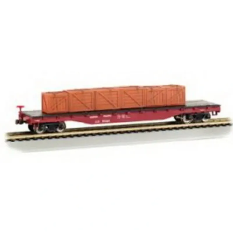 Trains|Bachmann 18972 N Union Pacific Flatcar w/Crates - Model Train Junction: Quality Parts and Art Supplies