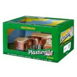 Trains|Bachmann 45306 O Plasticville Built-Up HobO Plasticville Jungle Buildings - Model Train Junction: Quality Parts and Art Supplies